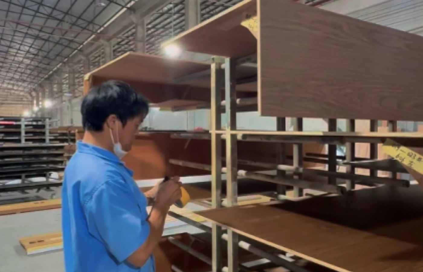 Quality Inspection and Surface Cleaning for Hotel Furniture Panels Quality Inspection and Surface Cleaning for Hotel Furniture Panels